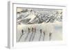 Skiing on Mazama Ridge, Rainier National Park, Washington-null-Framed Art Print