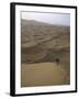 Skiing on Sanddunes, Morocco-Michael Brown-Framed Photographic Print