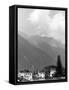 Skiing Resort-null-Framed Stretched Canvas