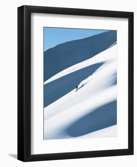 Skiing, Roger's Pass, Glacier National Park, British Columbia-Henry Georgi-Framed Photographic Print