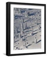 Skiing Through the Snowghosts at Whitefish Mountain Resort, Montana, USA-Chuck Haney-Framed Photographic Print