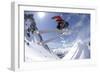 Skiing, Tristkopf, Kelchsau, Tyrol, Austria (Mr)-Norbert Eisele-Hein-Framed Photographic Print