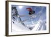 Skiing, Tristkopf, Kelchsau, Tyrol, Austria (Mr)-Norbert Eisele-Hein-Framed Photographic Print