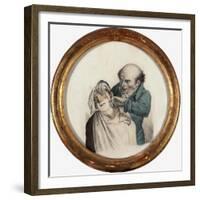 Skilful Barber, 1823-Louis Leopold Boilly-Framed Giclee Print