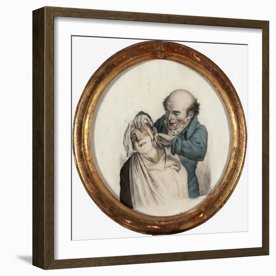 Skilful Barber, 1823-Louis Leopold Boilly-Framed Giclee Print