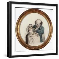 Skilful Barber, 1823-Louis Leopold Boilly-Framed Giclee Print