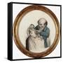 Skilful Barber, 1823-Louis Leopold Boilly-Framed Stretched Canvas