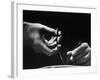 Skilled Hands of a Pediatric Surgeon at John Hopkins Hospital-null-Framed Photographic Print