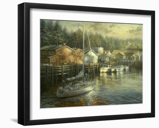 Skillful Seafarer-Nicky Boehme-Framed Giclee Print