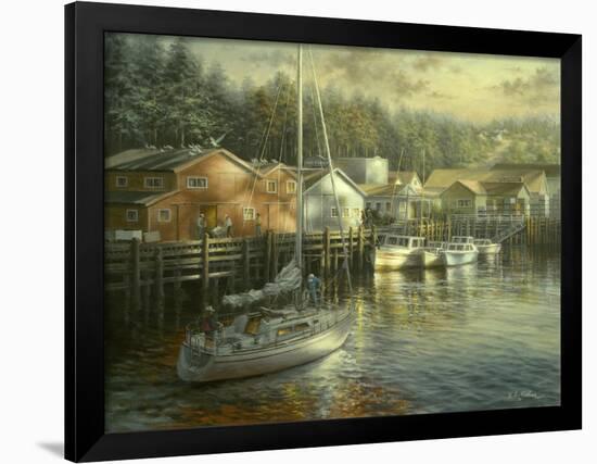 Skillful Seafarer-Nicky Boehme-Framed Giclee Print