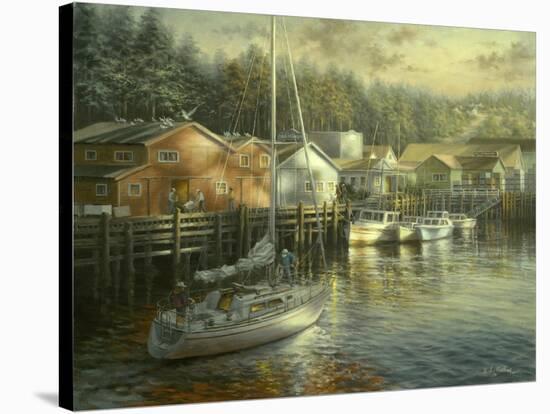 Skillful Seafarer-Nicky Boehme-Stretched Canvas