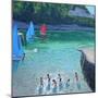 Skimming stones ,Looe ,Cornwall,2018-Andrew Macara-Mounted Giclee Print