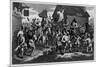 Skimmington Custom-William Hogarth-Mounted Art Print