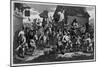 Skimmington Custom-William Hogarth-Mounted Art Print