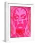 Skin Deep Pinks-Abstract Graffiti-Framed Giclee Print