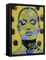Skin Deep Street-Abstract Graffiti-Framed Stretched Canvas