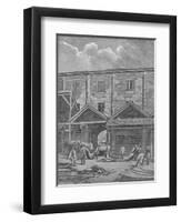 Skin Market, Leadenhall, City of London, 1825 (1911)-Thomas Dale-Framed Giclee Print