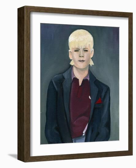 Skinhead Girl, 2005-Cathy Lomax-Framed Giclee Print