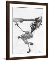 Skinhead Punch-Tim Kahane-Framed Photographic Print