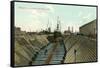 Skinner's Dry Dock, Baltmore-null-Framed Stretched Canvas