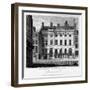 Skinners' Hall, City of London, 1817-J Greig-Framed Giclee Print