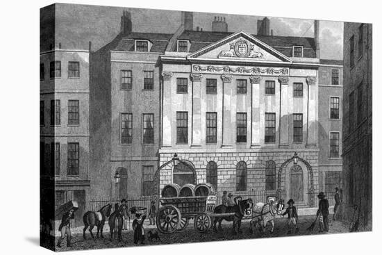 Skinners Hall London-Thomas H Shepherd-Stretched Canvas