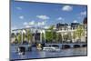 Skinny Bridge (Magere Brug) on Amstel River, Amsterdam, Netherlands-Ian Trower-Mounted Photographic Print