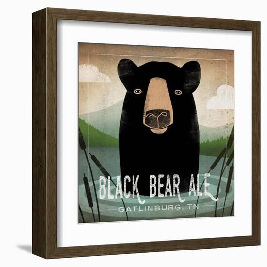 Skinny Dip Black Bear Ale-Ryan Fowler-Framed Art Print