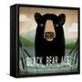 Skinny Dip Black Bear Ale-Ryan Fowler-Framed Stretched Canvas