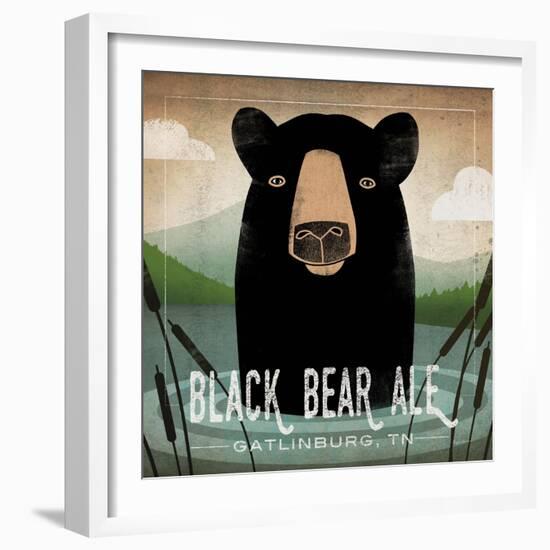 Skinny Dip Black Bear Ale-Ryan Fowler-Framed Art Print