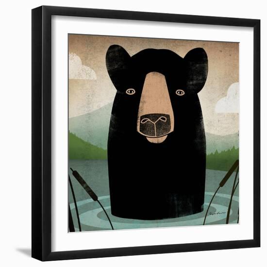 Skinny Dip Crop-Ryan Fowler-Framed Art Print