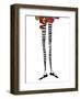 Skinny Legs 2-Jan Weiss-Framed Art Print