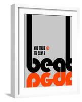 Skip a Beat Poster-NaxArt-Framed Art Print