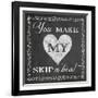 Skip-Erin Clark-Framed Giclee Print