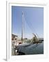 Skipjack Sailing Boat, Chesapeake Bay Maritime Museum, St. Michaels, Maryland, USA-Robert Harding-Framed Photographic Print