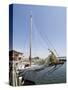 Skipjack Sailing Boat, Chesapeake Bay Maritime Museum, St. Michaels, Maryland, USA-Robert Harding-Stretched Canvas