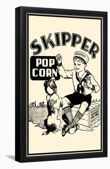 Skipper Popcorn-null-Framed Poster