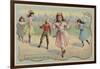 Skipping Rope-null-Framed Giclee Print