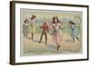 Skipping Rope-null-Framed Giclee Print