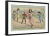 Skipping Rope-null-Framed Giclee Print