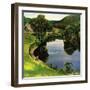 "Skipping Stones", June 22, 1957-John Clymer-Framed Giclee Print