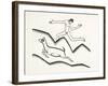 Skipping Upon the Mountains, 1925-Eric Gill-Framed Giclee Print