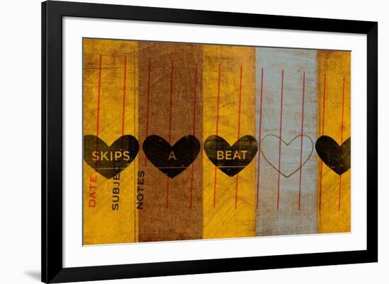 Skips a Beat-John W Golden-Framed Giclee Print