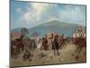 Skirmish During the Hungarian Revolution of 1848-1849, 1881-Alexander Villevalde-Mounted Giclee Print