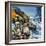 Skirmishes in the Snow-Gerry Wood-Framed Giclee Print