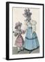 Skirt and Blouse 1828-null-Framed Art Print