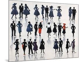 Skirts and Suits-Farrell Douglass-Mounted Giclee Print