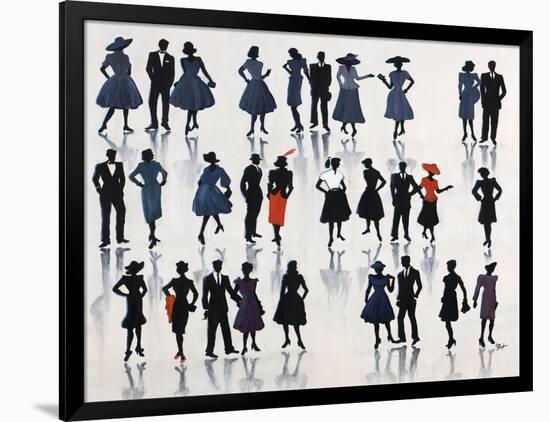 Skirts and Suits-Farrell Douglass-Framed Giclee Print