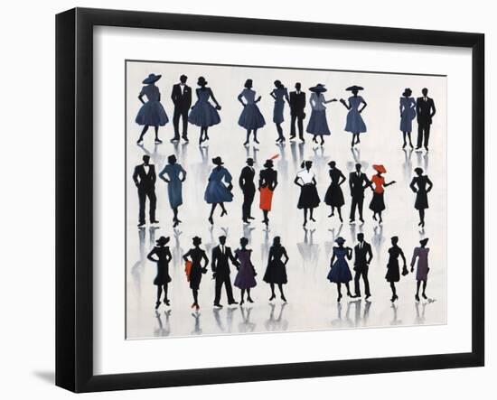 Skirts and Suits-Farrell Douglass-Framed Giclee Print