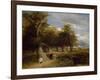 Skirts of the Forest, 1855 (Oil on Canvas)-David Cox-Framed Giclee Print